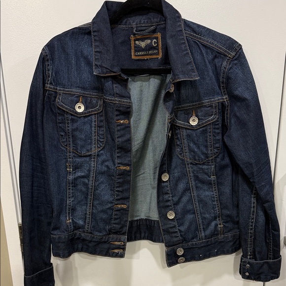 carreli jeans Jackets & Blazers - Carrelli Jeans Dark Blue Denim Jacket